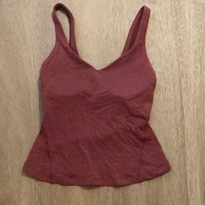 Lululemon waist length align tank, size 0, NEVER WORN, new without tags